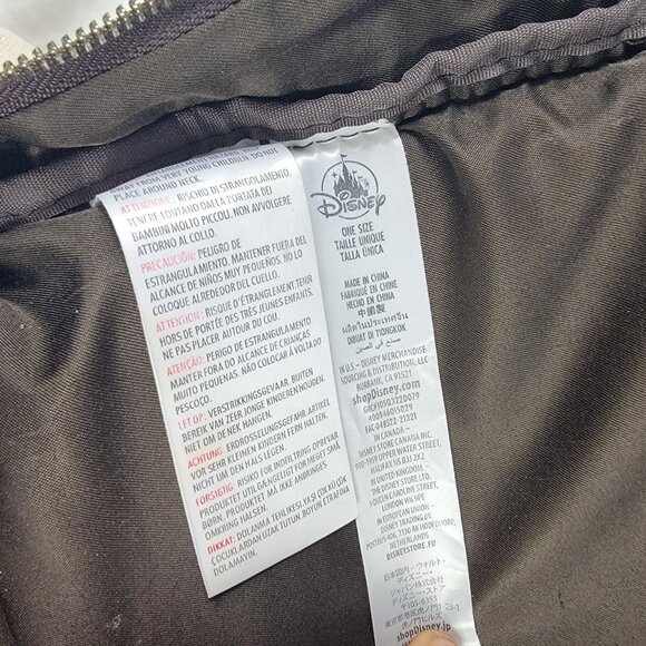 Disney Mickey Mouse Adults White Backpack Casual Outdoors Theme Parks Mickey - Picture 6 of 10